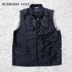 美品！バーバリーゴルフ　サイドメッシュ　ナイロンベスト 2025年最新】BURBERRY GOLF ベストの人気アイテム - メルカリ