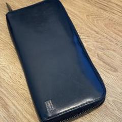 PORTER 黒 レザー 長財布