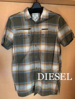 【DIESEL】チェックシャツ 半袖シャツ