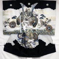 専用a822 化繊 男の子 兜　龍　七五三用着物 襦袢付 着物  美品 専用a822 化繊 男の子 兜 龍 七五三用着物 襦袢付 着物 美品
