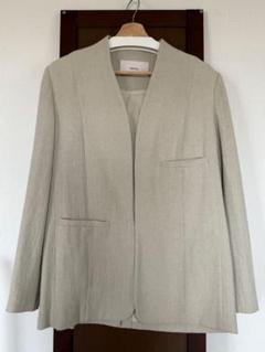 TODAYFUL テーラードジャケット サイズ38 ベージュ Satin Over Jacket（テーラードジャケット/コート）｜TODAYFUL