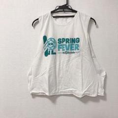 SPRING FEVER ノースリーブトップス ホワイト