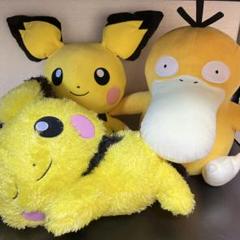 ピカチュウ コダック ぬいぐるみセット