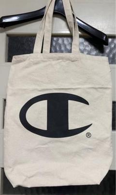 Champion トートバッグ ベージュ