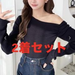 moment モーメントプラス　オフショルダー　Mサイズ　2枚セットのサムネイル