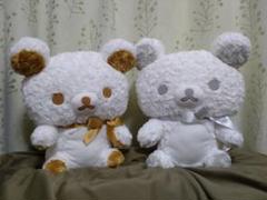 リラックマ パステルホワイトローズ ブラックカラー プレミアムピンク 各２体② 2025年最新】リラックマホワイトローズの人気アイテム - メルカリ