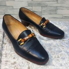 美品】✨GUCCI グッチ 22cm 革靴 バンブービット 黒 35C