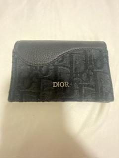 Dior 黒 レザー 名刺入れ