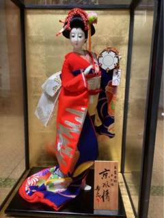 ガラスケース付き　金彩衣装　尾山人形　寿喜代作　京風情　日本人形　アンティーク m73199649879_1.jpg?1730356529