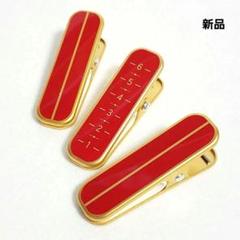 (7624)新品 着物 衿留め クリップ 大 3個入り 目盛り付き 和装 小物