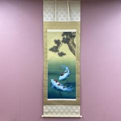 国井幸雪 梅月 | 掛軸(掛け軸)販売／表装ご依頼は掛軸いっぷく