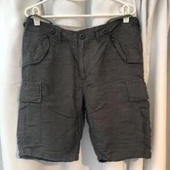 ●サキュウ●caqu ショートパンツ カーキ サイズ2 USED 美品●