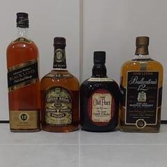 土日値下げ スコッチウイスキー ALL 12年 1,000ml, 古酒4本セット