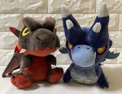 モンスターハンター　ミラボレアス　可愛いぬいぐるみ 2体　新品 モンハンシリーズ20周年記念 ミラボレアスのぬいぐるみ 10月中旬