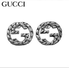 （極美品）GUCCI マーモントGGツイスト ピアス片耳925アラベスク 極美品】グッチ マーモントGG ツイストピアス片耳 925 アラベスク