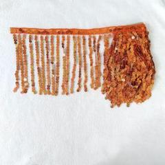 オレンジ スパンコール 手芸 ハンドメイド 装飾 衣装