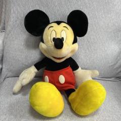 ディズニー ミッキーマウス ぬいぐるみ レトロ ☆お値下中