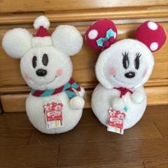 【2011年式、タグ付き】雪だるまミッキー、ミニーキーホルダー2体セット 2025年最新】雪だるまミッキーの人気アイテム - メルカリ