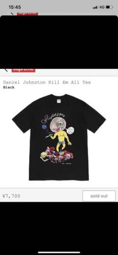 シュプリーム ダニエルジョンストン Tシャツ S
