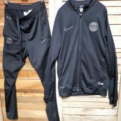 パリサンジェルマン　NIKE　ジャージ 上下セットアップ ナイキ ブラック M