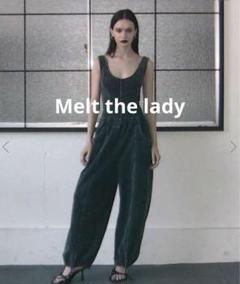 melt the lady フィクルラインドレス 黒