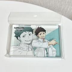 及川徹 ハイキュー BIGオーロラブロッキー アクリルブロック ショウワノート ハイキュー 及川徹 10周年記念展描き下ろし アクリルブロック