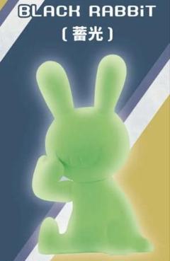 希少 ブラックラビット BLACK RABBiT 蓄光 お座り フィギュア BLACK RABBiT - スタジオソータ公式 | アートフィギュアの製造・販売