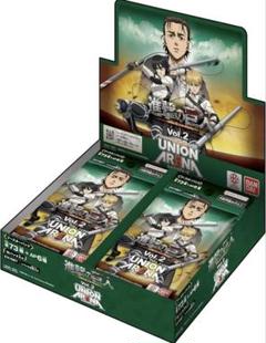 ユニオンアリーナ　進撃の巨人vol.2 【1box分】16パック　新品未開封