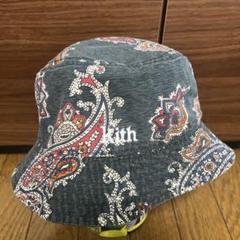 kith ペイズリー柄 バケットハット リバーシブル - メルカリ