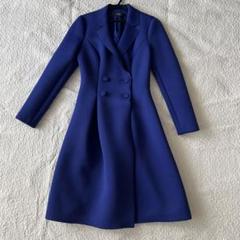 【used】BADGLEY MISCHKA 青 ロングコート used】BADGLEY MISCHKA 青 ロングコート - メルカリ