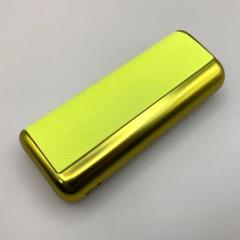 c1 iqos イルマ プライム 用 ケース ラップカバー イエロー 黄 金色