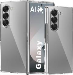 Galaxy Z Fold7 ケース クリア 耐衝撃 PC素材 カバー