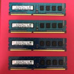 4GBメモリ × 4枚 合計16GB