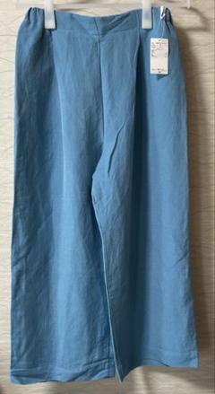 新品　キャン　リネン　ワイドパンツ