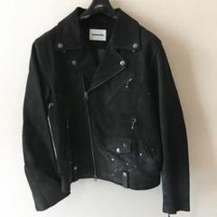新品定価60000円 ユナイテッドアローズ ダブルライダースジャケット 牛革