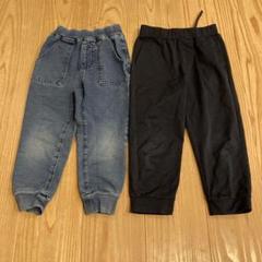 UNIQLO アクティブジョガー　ネイビー　GU デニム　スウェット　110