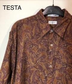 TESTA 総柄シャツ
