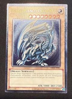 青眼の白龍 イタリア EU版 英語版 英語 レリーフ 遊戯王