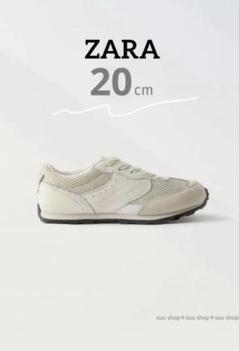 ZARA ザラ　キッズ　レザー　スニーカー　ニューバランス 20 19 19.5