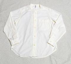 MARGARET HOWELLバンドカラーシャツ