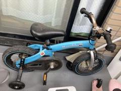 へんしんバイク 幼児用自転車 12インチ 青　補助輪付き へんしんバイク2公式｜2歳からゆる自転車デビュー