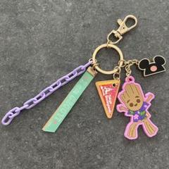 TDL イッツァスモールワールドwithグルート　キーチェーン　マーベル