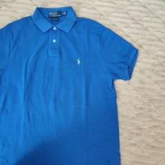 【新品未使用タグ付き】Polo Ralph Lauren ポロシャツ M 青 Polo Ralph Lauren（ポロラルフローレン）ポロシャツ 青 サイズ
