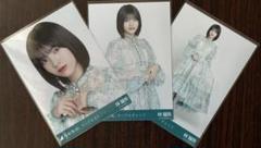 乃木坂46 林瑠奈 ネーブルオレンジ生写真3種コンプ