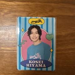 新品未開封】少年忍者 檜山光成 缶バッジ - メルカリ