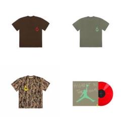 Travis Scott CACTUS JACK Tシャツ Lサイズ全3色セット