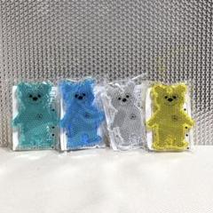 B.メルセデスベンツ　くまのキーホルダー　リフレクター　4色セット　オリジナル
