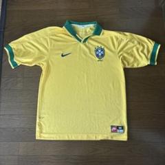 90s NIKE ナイキ ブラジル代表ユニフォーム 97/98 白タグ 当時物 90s NIKE ナイキ ブラジル代表ユニフォーム 97/98 白タグ 当時物