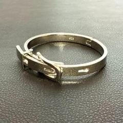 シルバーブレスレット バングル シルバー925 ベルト ヴィンテージ