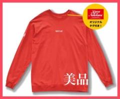 【キュウソネコカミ】美品 刺繍 RATCAT6 ロングTシャツ(赤) Lサイズ